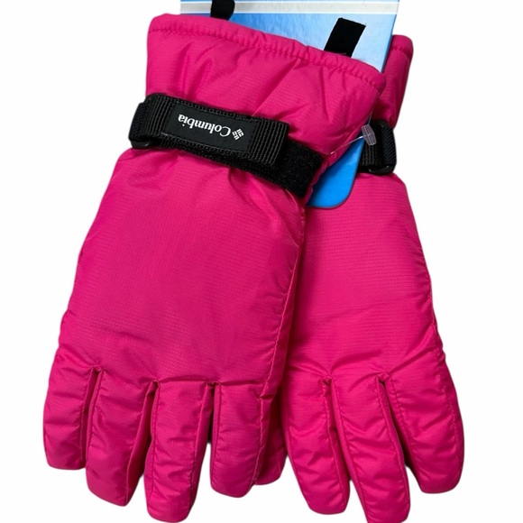 Columbia Youth Hot Pink Winter Gloves Sz Large - NWT!! - Picture 2 of 7